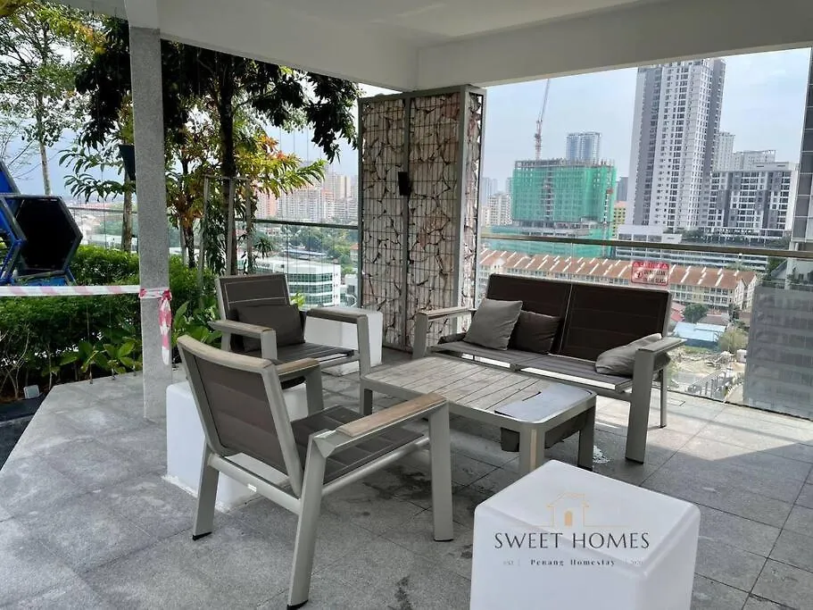 Apartment Urban Modern3Br Cityview 7Pax Infinity Pool George Town Malaysia