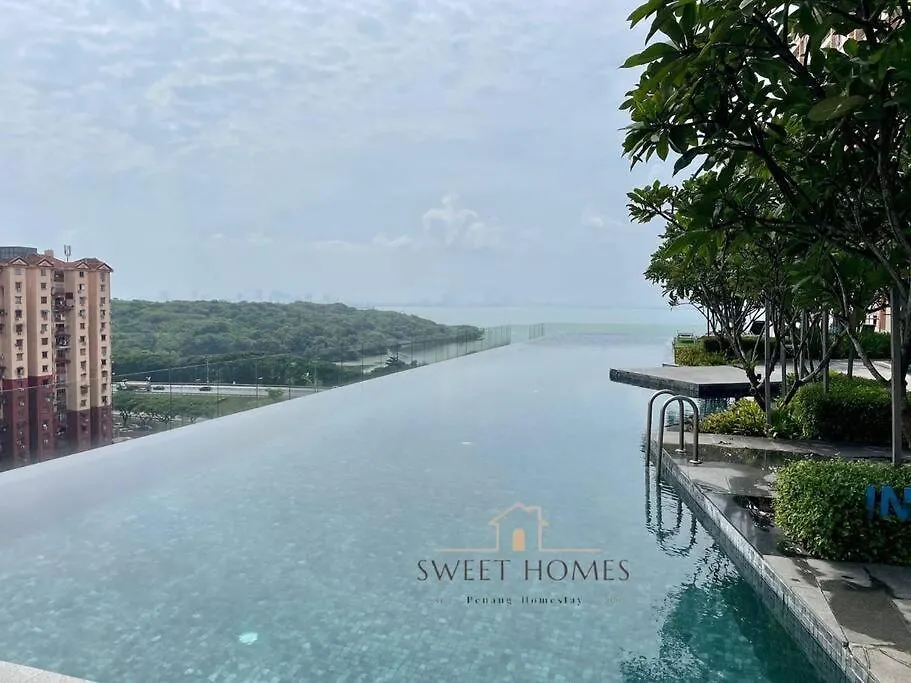 Apartment Urban Modern3Br Cityview 7Pax Infinity Pool George Town