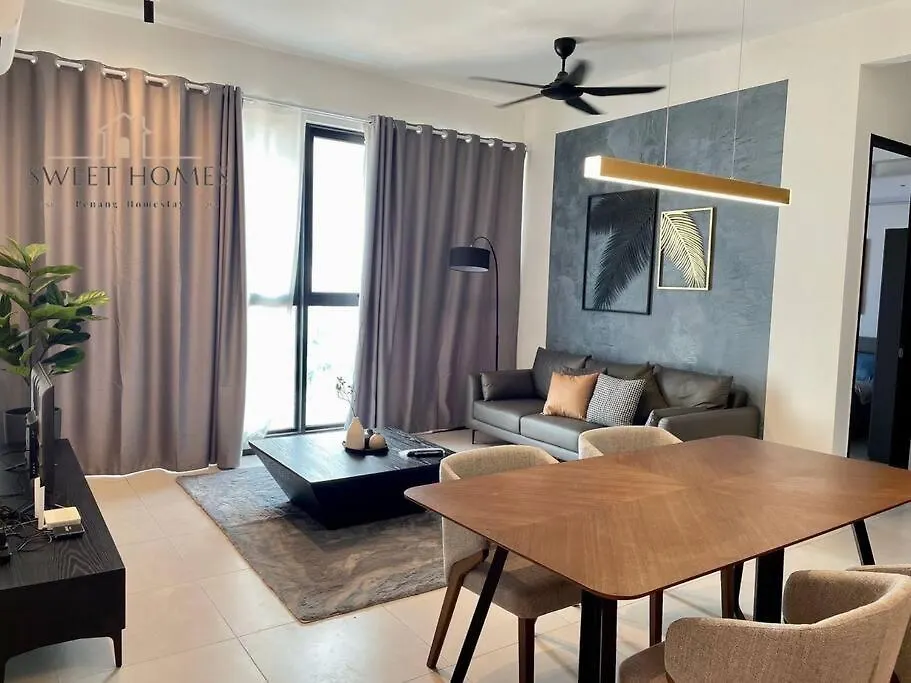 Urban Modern3Br Cityview 7Pax Infinity Pool George Town Apartment