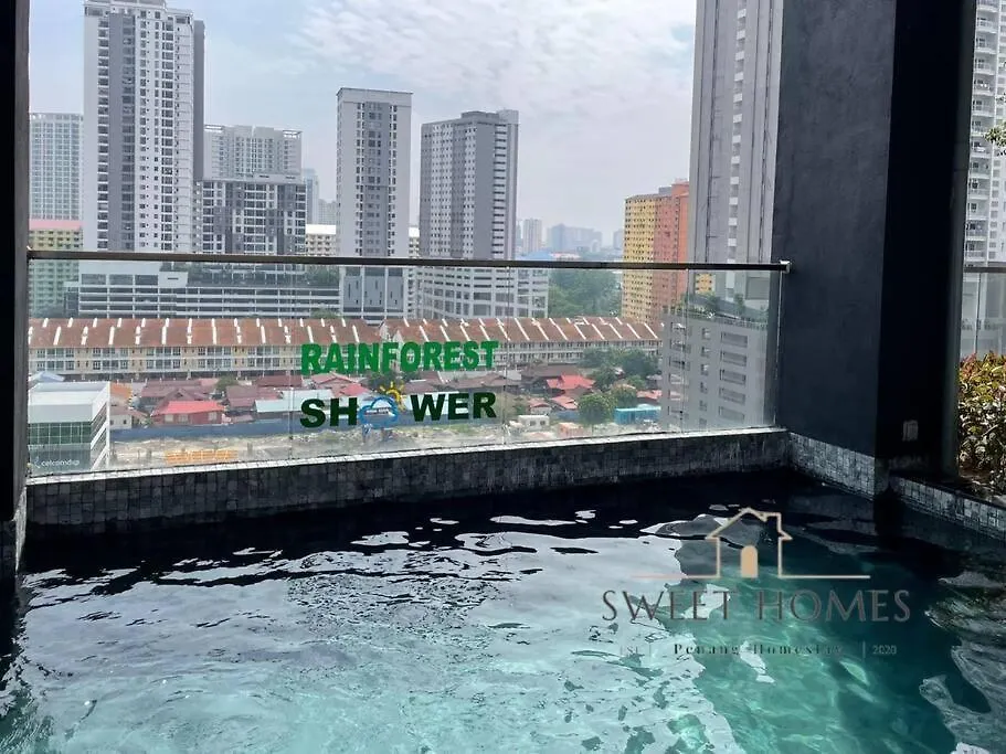 Apartment Urban Modern3Br Cityview 7Pax Infinity Pool George Town