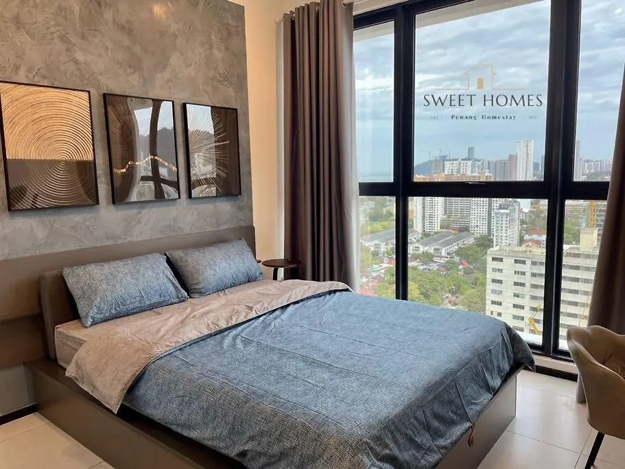 Urban Modern3Br Cityview 7Pax Infinity Pool George Town Apartment