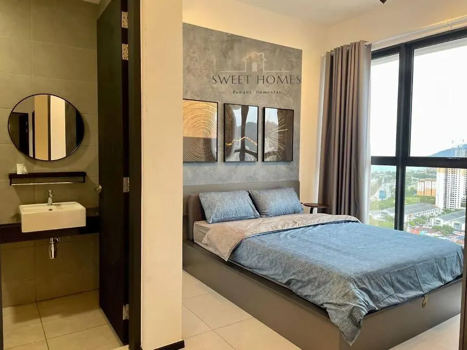 Urban Modern3Br Cityview 7Pax Infinity Pool George Town Apartment